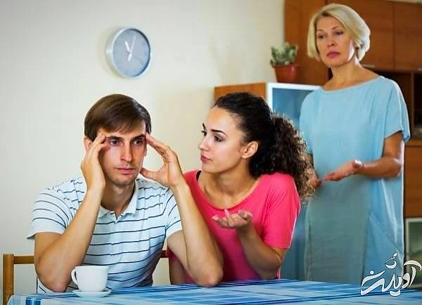 رفتار با شوهر در جمع